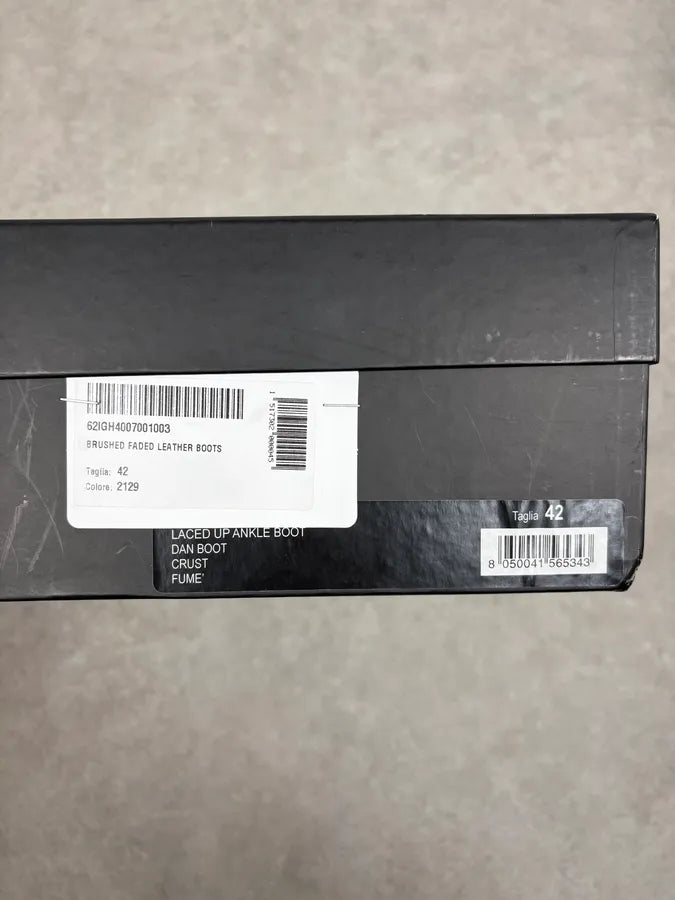 2010s Dsquared2 Brown Irregular Leather Boots OnxBEMr 11