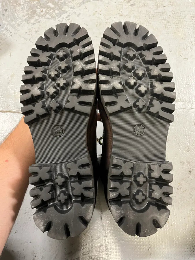 2010s Dsquared2 Brown Leather Mountain Daily Boots TYilXtq 9