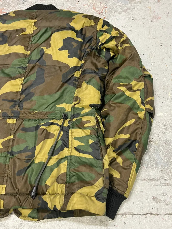 2010s Dsquared2 Camo Khaki Bomber Jacket sGJQSKJ 4