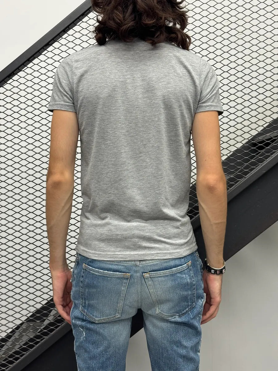 2010s Dsquared2 Grey Abstract Draw T-Shirt RulEKOk 2