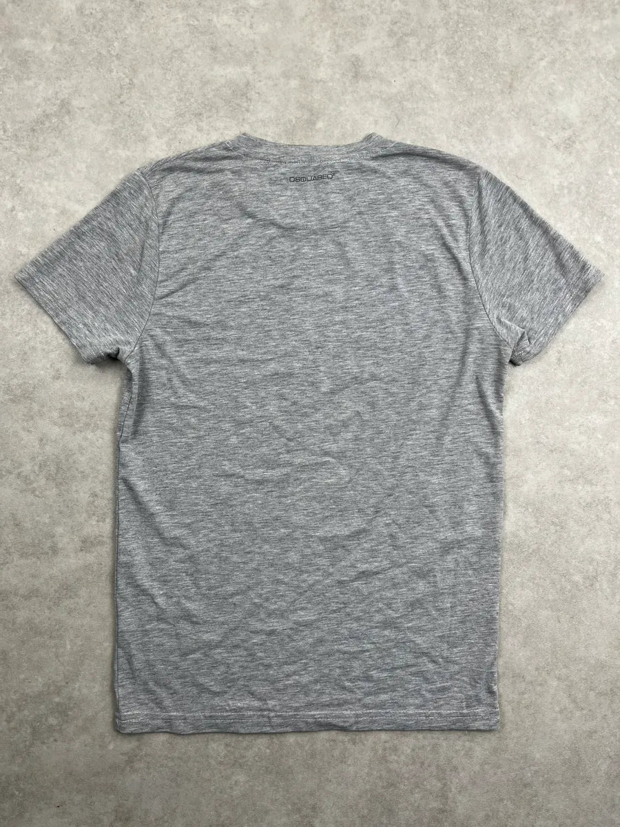 2010s Dsquared2 Grey Abstract Draw T-Shirt RulEKOk 3
