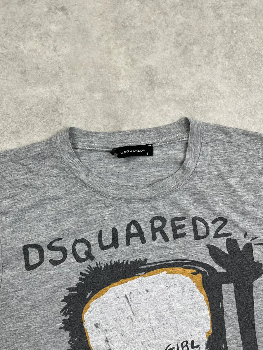2010s Dsquared2 Grey Abstract Draw T-Shirt RulEKOk 4
