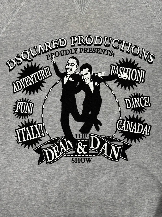 AW2009 Dsquared2 Grey « Dean & Dan Show » Hoodie IxFYiWD 6