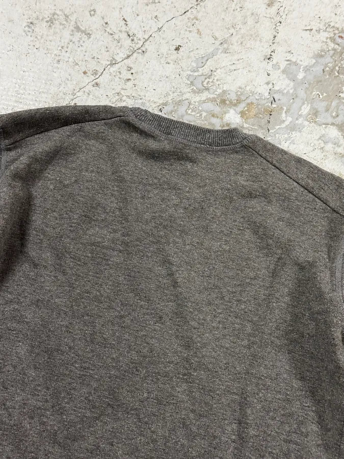 AW2015 Dsquared2 Grey Gun Moto Crewneck Sweater SWsvLsA 5