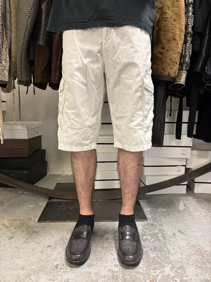 2010s Dsquared2 White Cargo Short xoqSurq 1