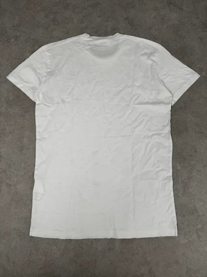 SS2017 Dsquared2 White Safety Pin T-Shirt mXdZQMW 3