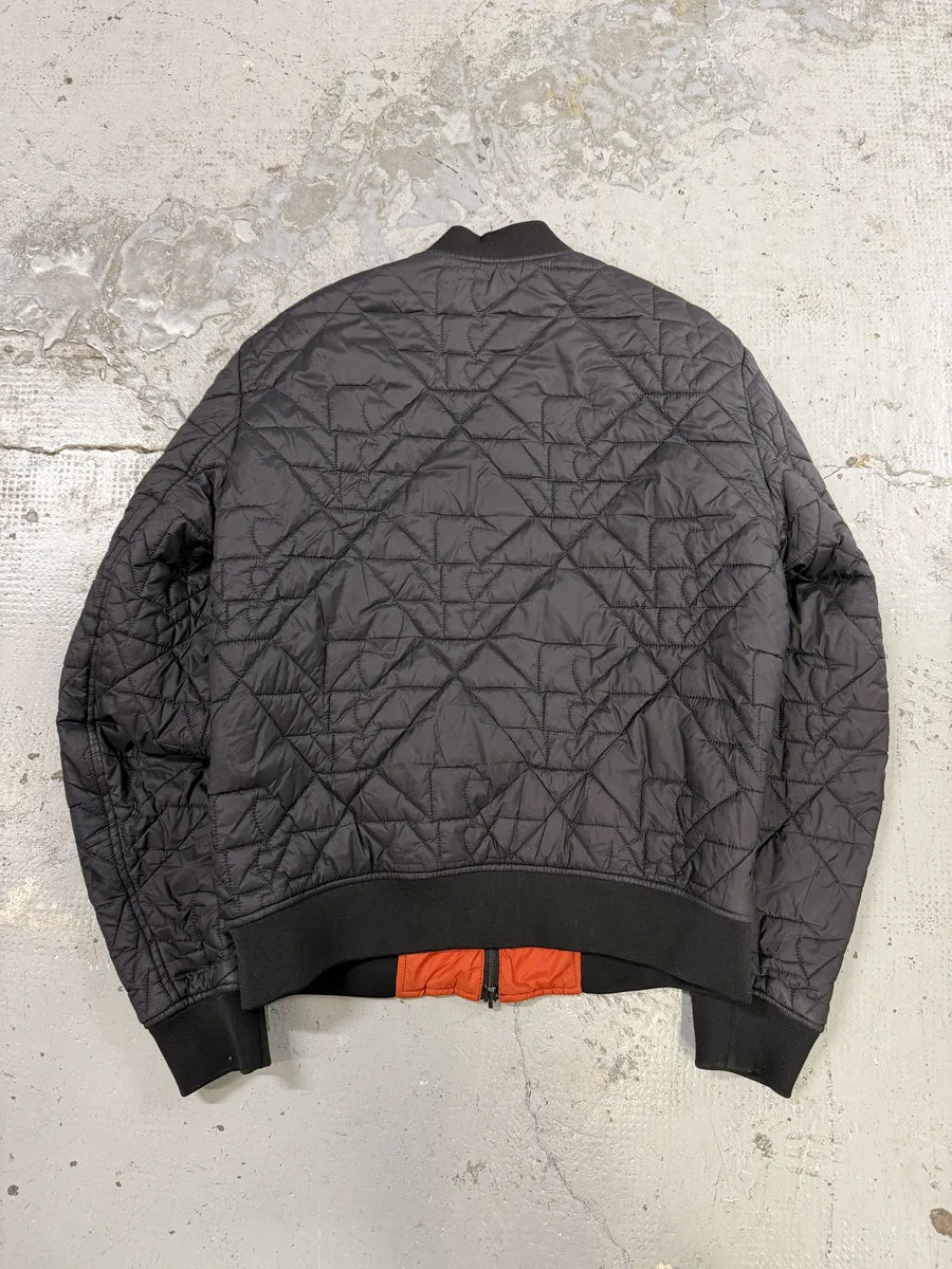 2010s Emporio Armani Black & Orange Puffer Jacket jgvHjlx 1