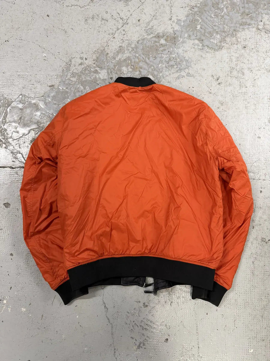 2010s Emporio Armani Black & Orange Puffer Jacket jgvHjlx 3