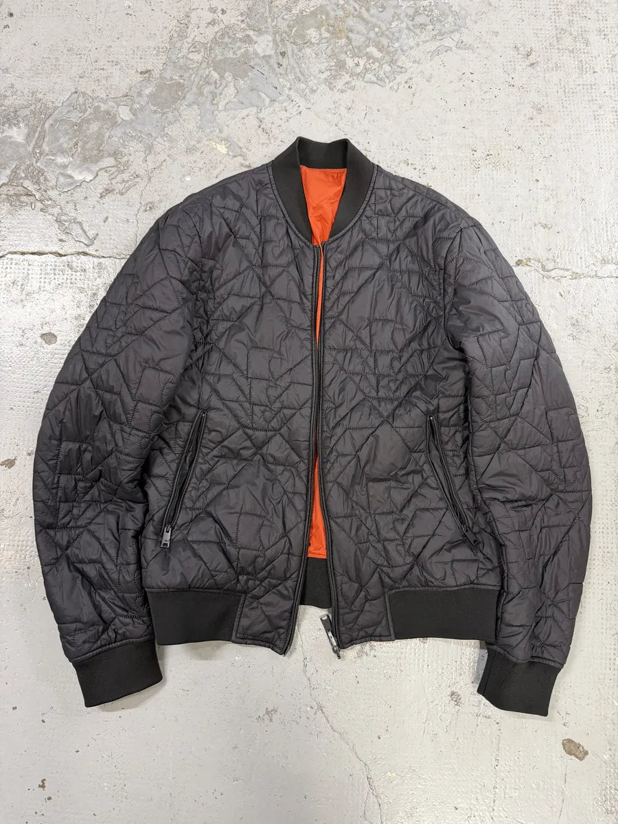 2010s Emporio Armani Black & Orange Puffer Jacket jgvHjlx 4