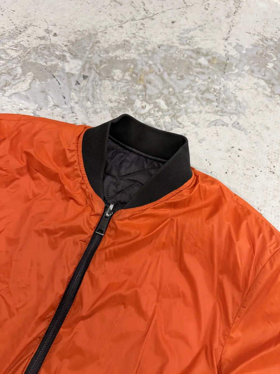 2010s Emporio Armani Black & Orange Puffer Jacket jgvHjlx 8