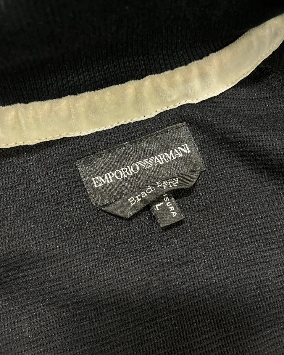 2010s Emporio Armani Black Multi Zip Hoodie jtbMfCy 8