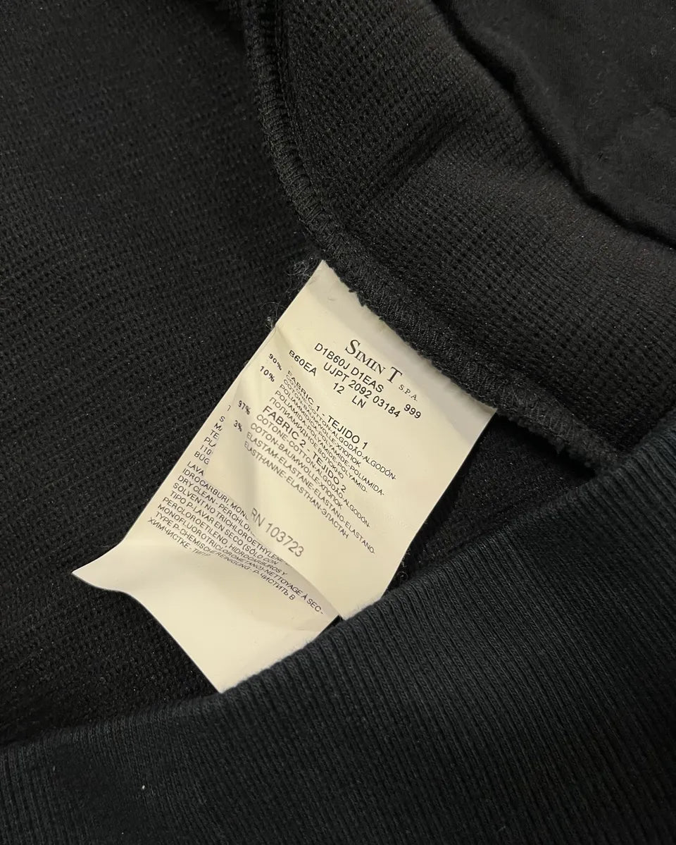 2010s Emporio Armani Black Multi Zip Hoodie jtbMfCy 9