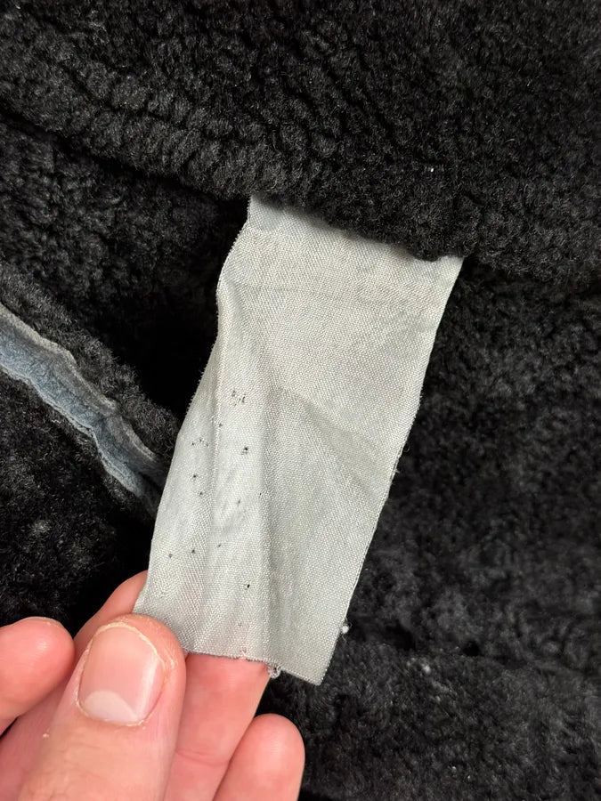 AW2012 Emporio Armani Black Shearling Jacket VlEVDCh 11