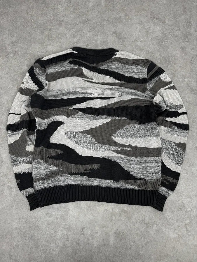 2010s Emporio Armani Camo Military Sweater GiCxxza 3