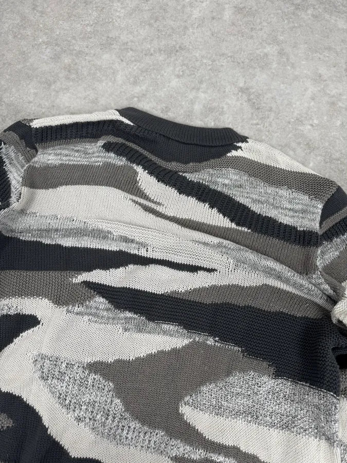 2010s Emporio Armani Camo Military Sweater GiCxxza 5