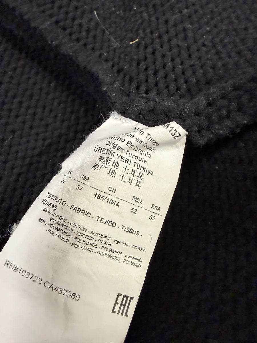 2010s Emporio Armani Cozy Black Zip-Up Hoodie QwEHmOL 4