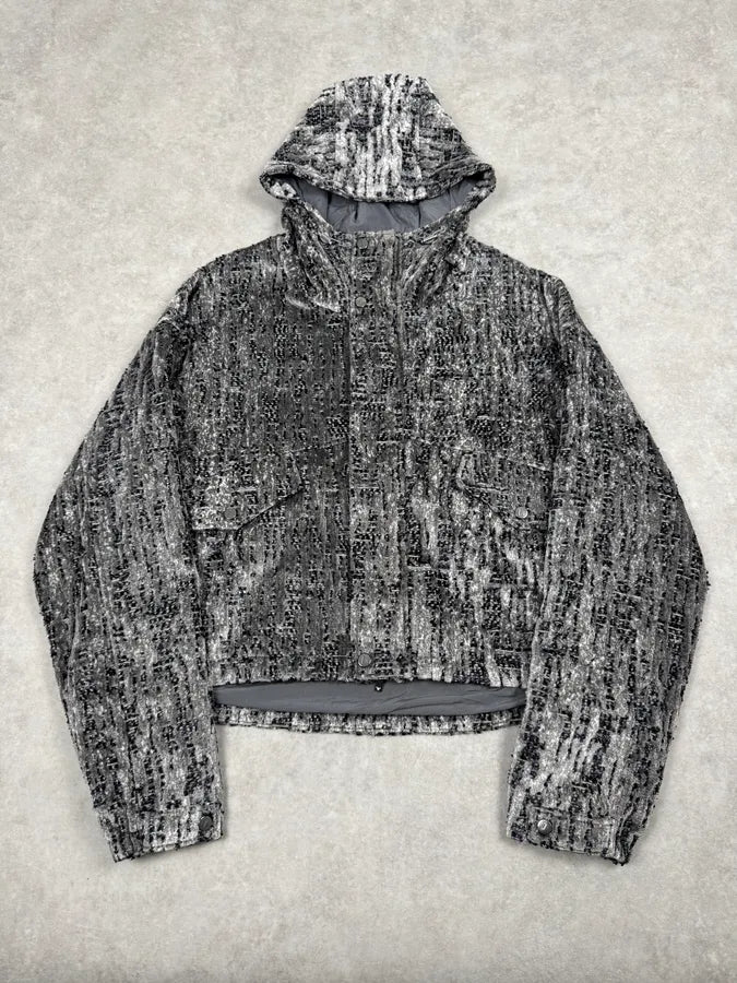 AW2022 Emporio Armani Elevated Scars Grey Cargo Jacket MSWWHWx 0