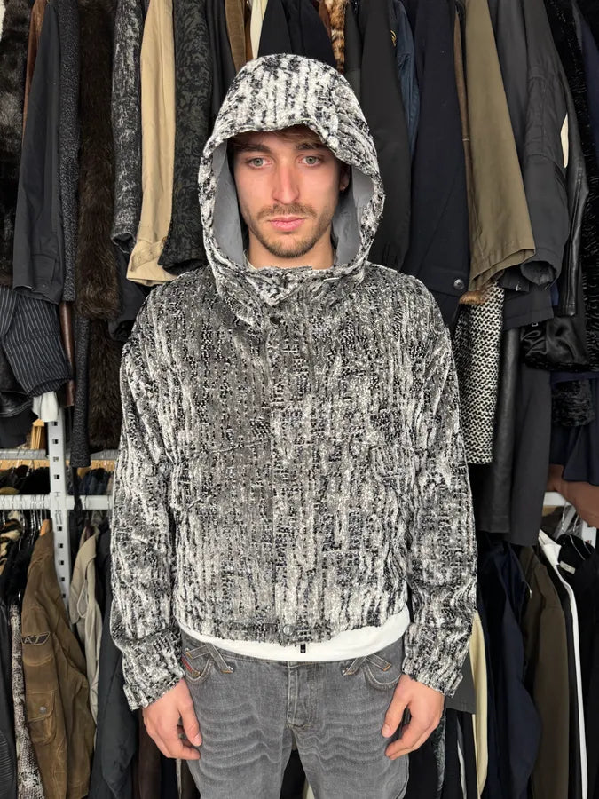 AW2022 Emporio Armani Elevated Scars Grey Cargo Jacket MSWWHWx 1