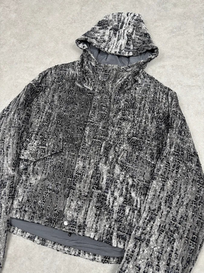 AW2022 Emporio Armani Elevated Scars Grey Cargo Jacket MSWWHWx 3
