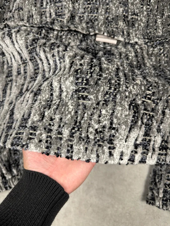 AW2022 Emporio Armani Elevated Scars Grey Cargo Jacket MSWWHWx 8