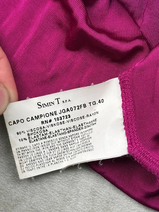 2010s Emporio Armani Fuschia Gradient Tube Dress ayWPSkU 8