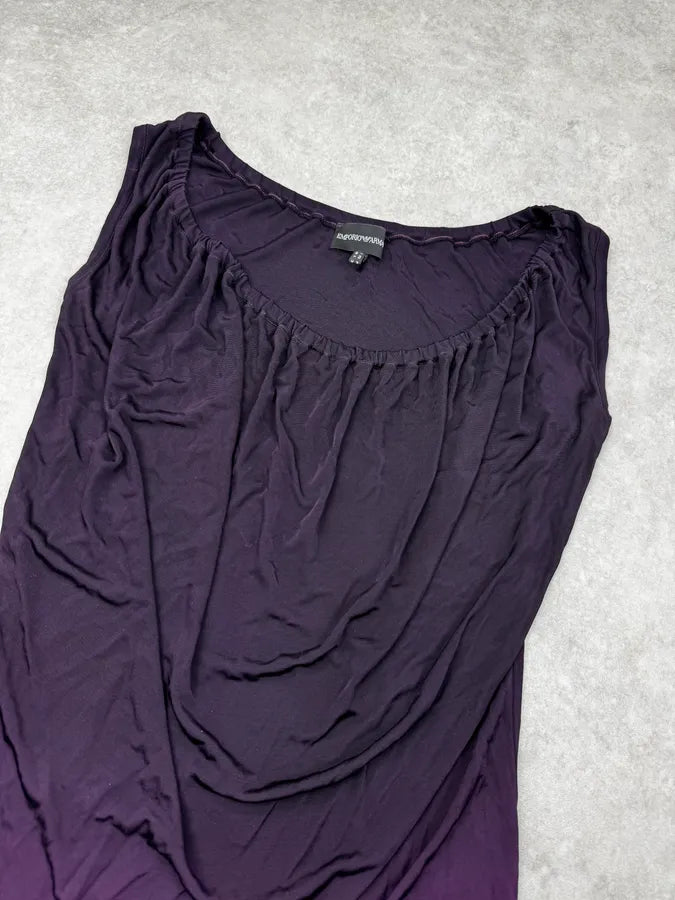 2010s Emporio Armani Fuschia Gradient Tube Dress ayWPSkU 4