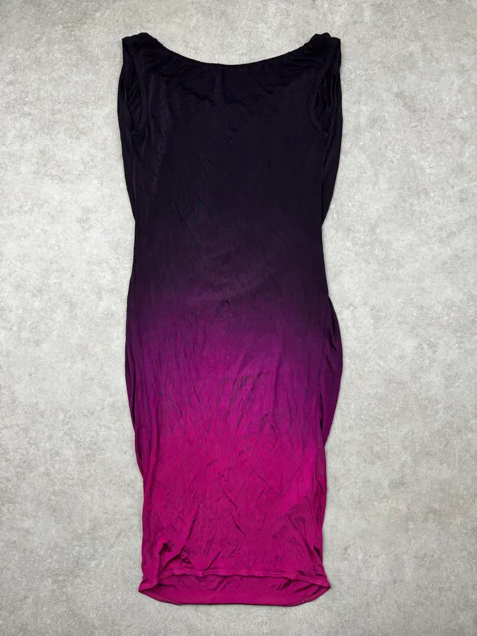 2010s Emporio Armani Fuschia Gradient Tube Dress ayWPSkU 3
