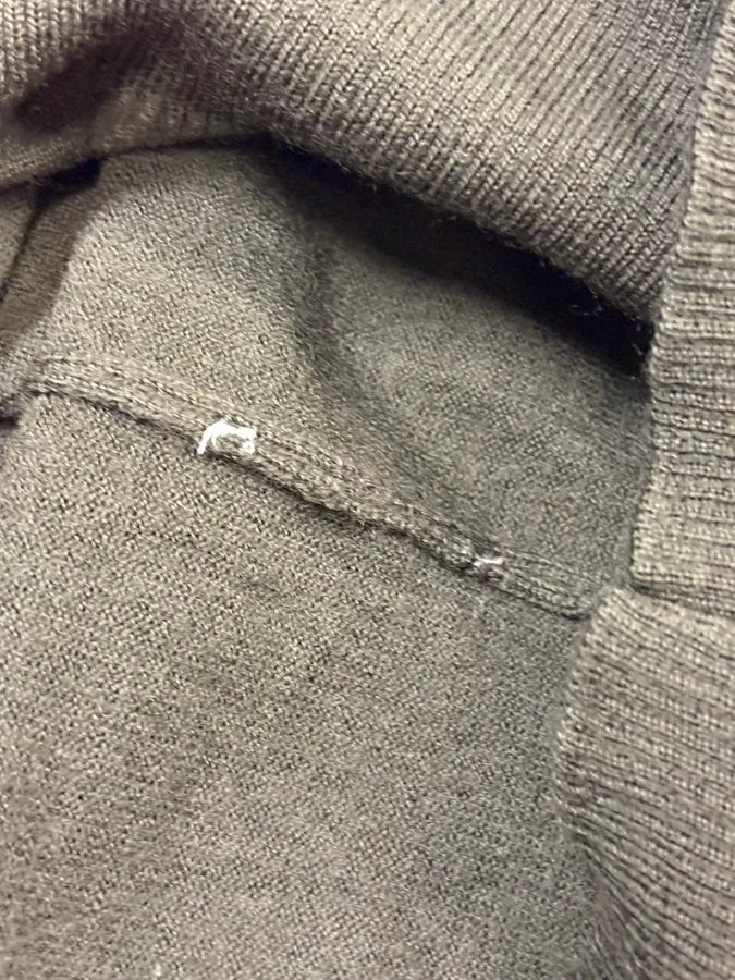 2010s Emporio Armani Khaki Minimalist Sweater HvLEQSX 7