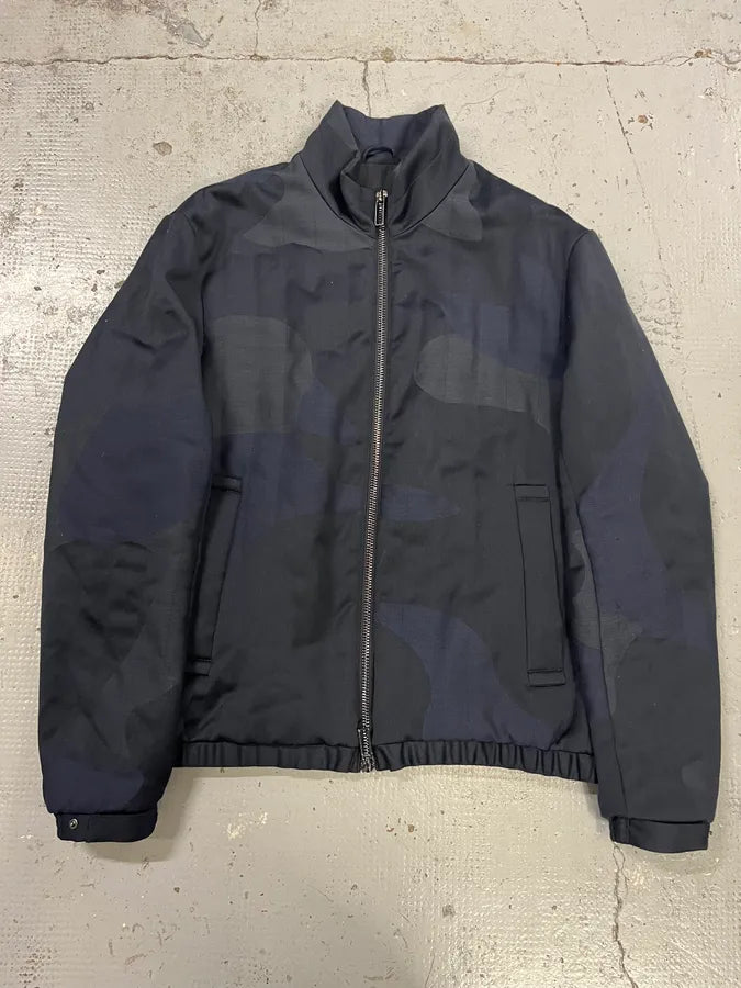 2010s Emporio Armani Navy Camo Jacket cLjQuey 0