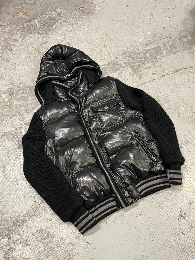 AW2011 Galliano Black Puffer Hooded Jacket hTvfhqj 3