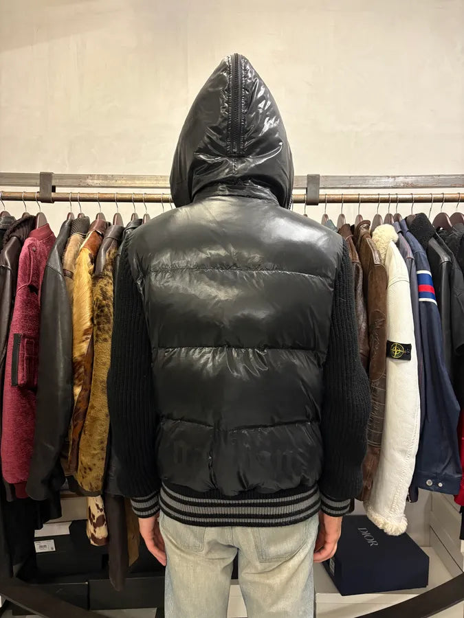 AW2011 Galliano Black Puffer Hooded Jacket hTvfhqj 2