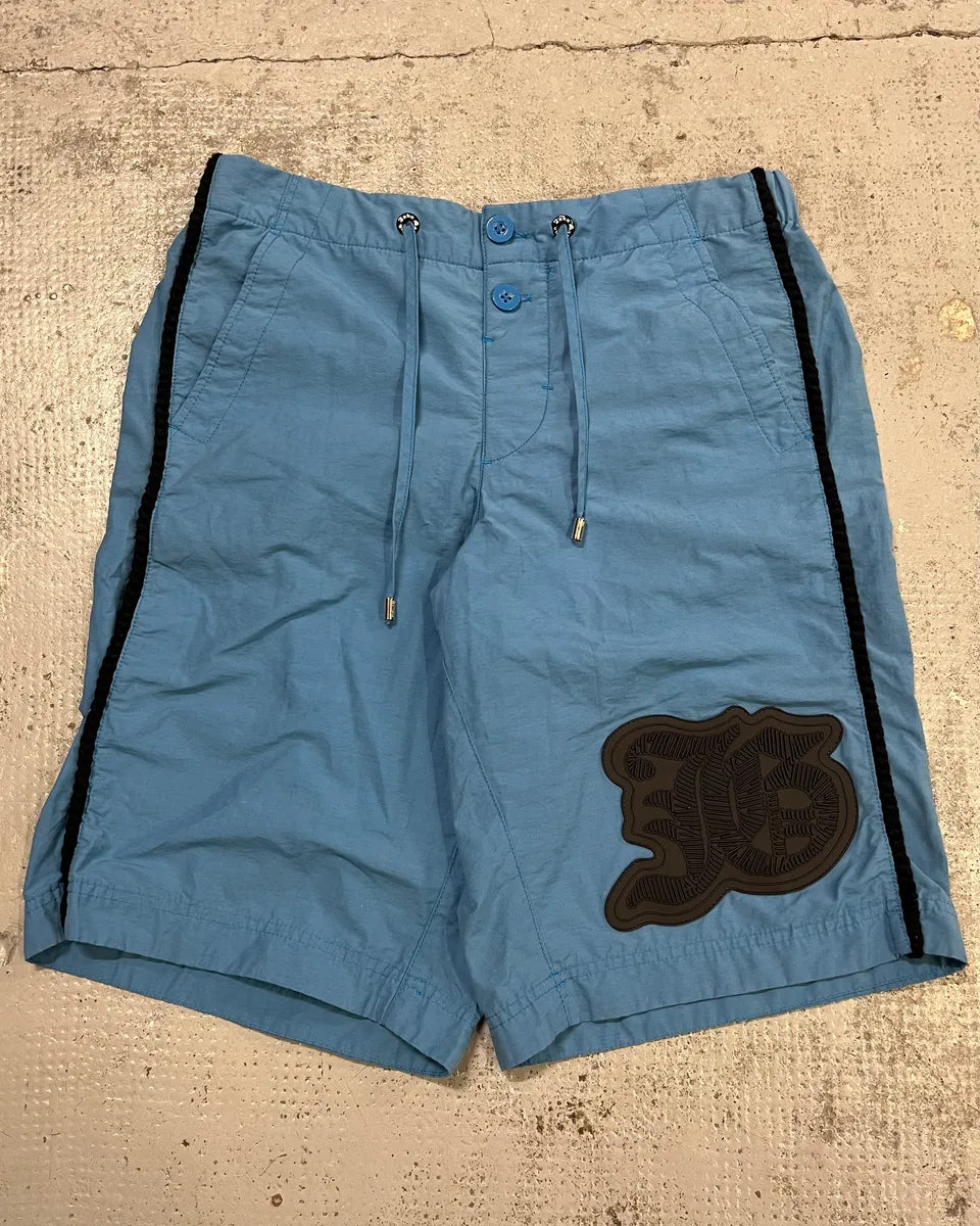2010s Galliano Blue Swim Shorts aBKoFxD 3