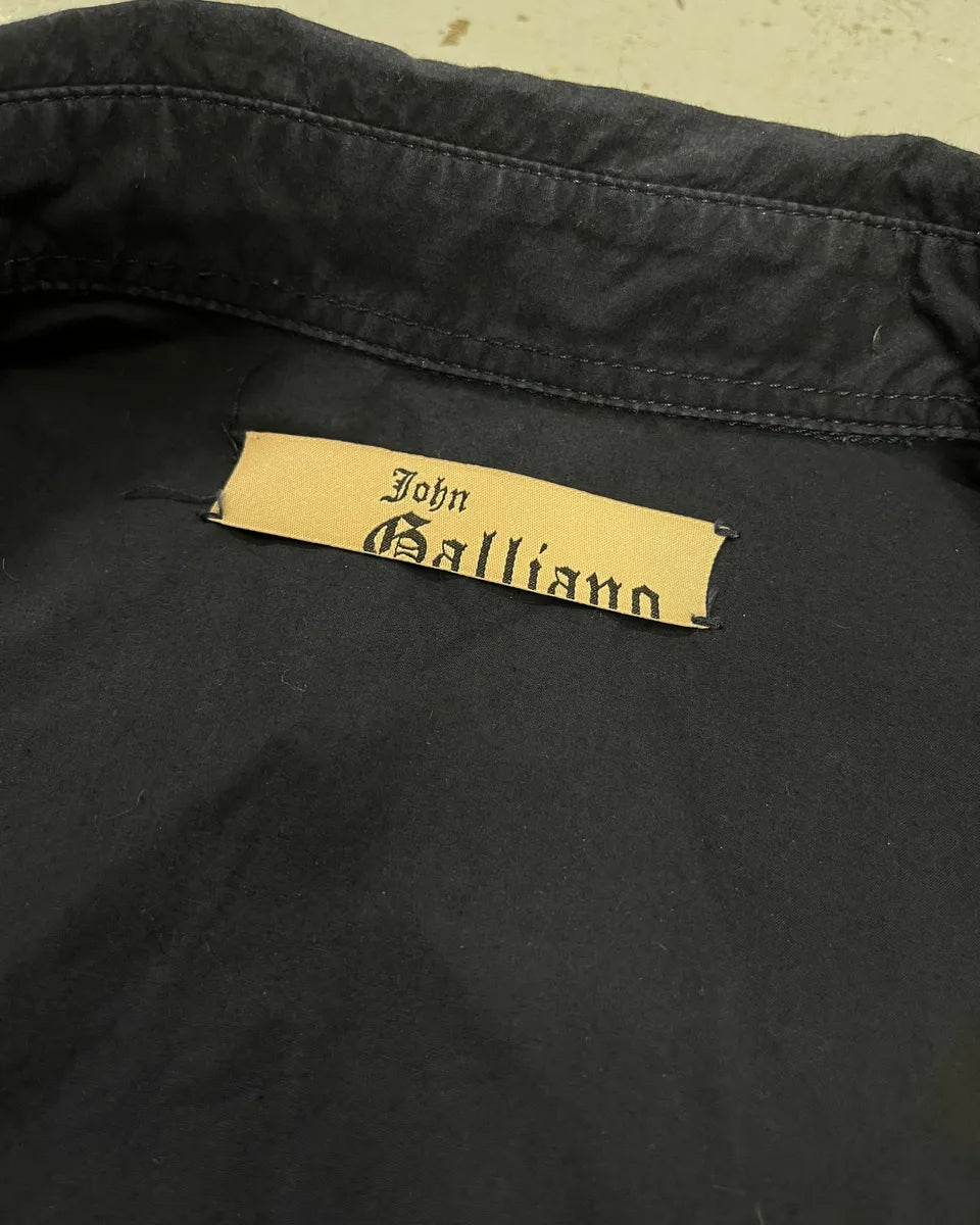 2010s Galliano UK Flag Print Navy Shirt psMoRVG 10