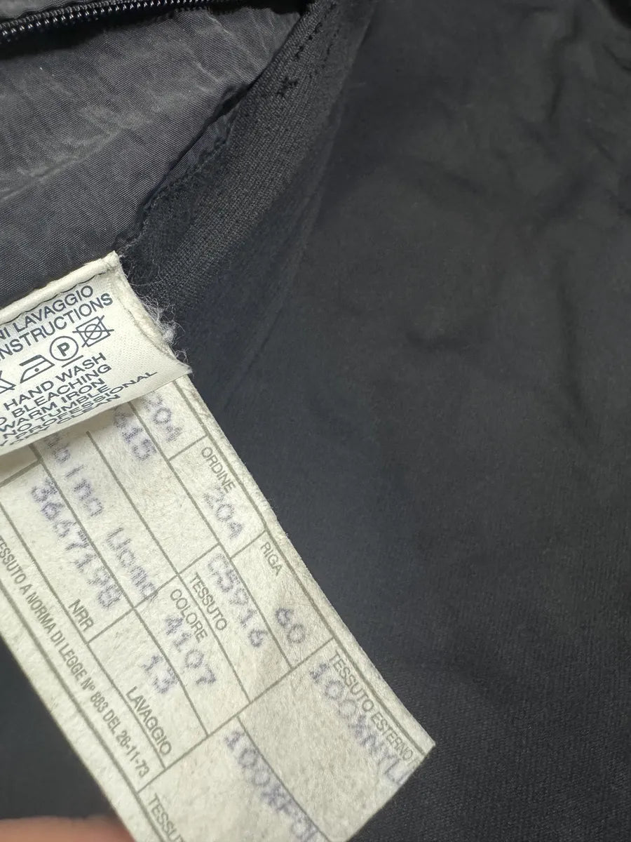 2010s Giorgio Armani Black Plissed Light Jacket IxDjRzC 8