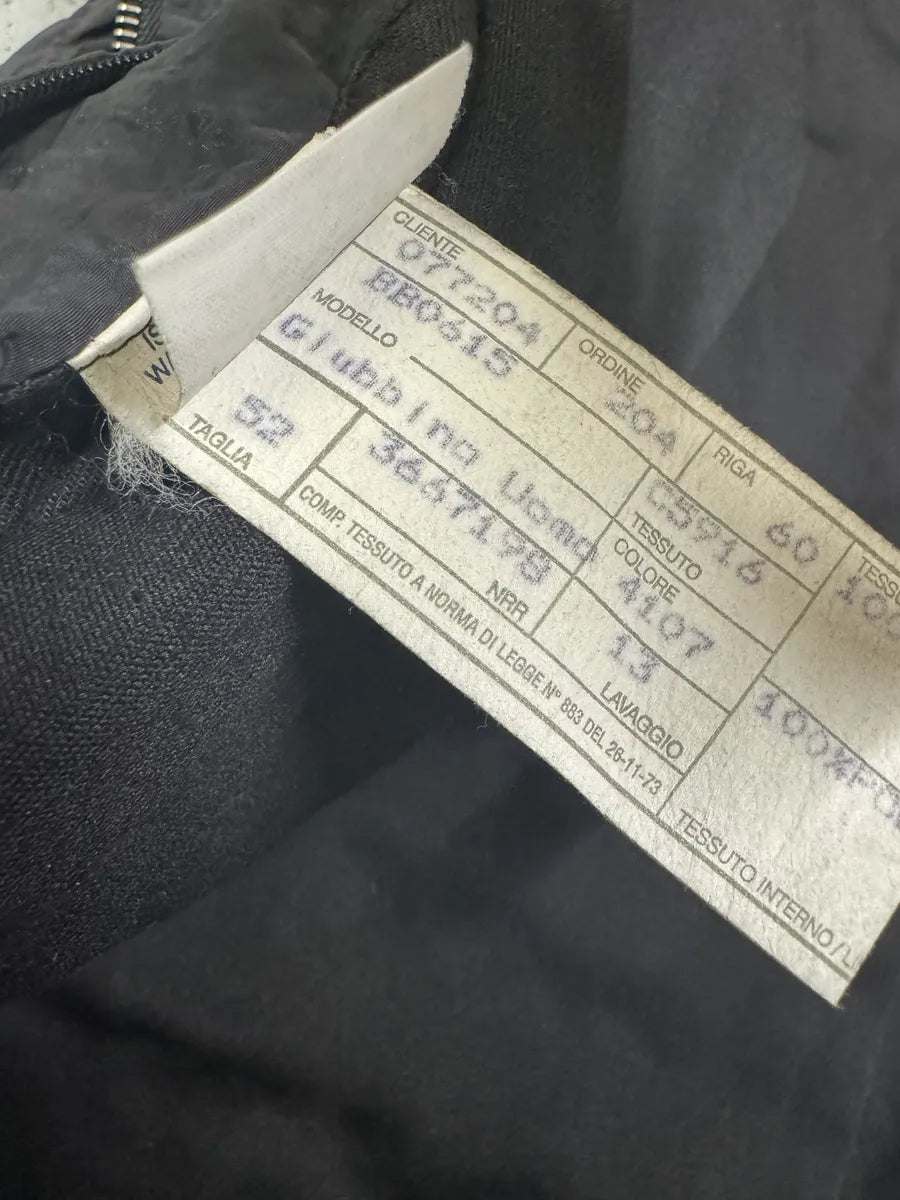 2010s Giorgio Armani Black Plissed Light Jacket IxDjRzC 9