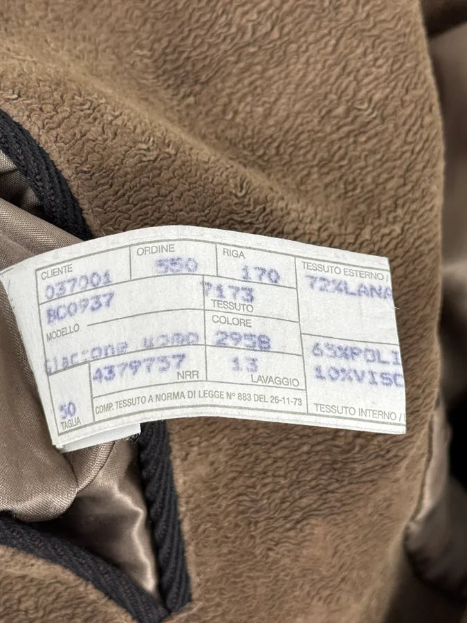 2010s Giorgio Armani Black Wool Double Breasted Classy Coat cEEntuw 12