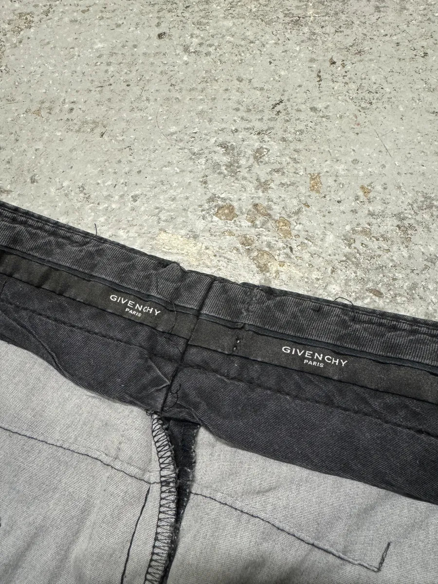 2010s Givenchy Abstract Contemporary Black Shorts by Riccardo Tisci (S) zenpjkw 7