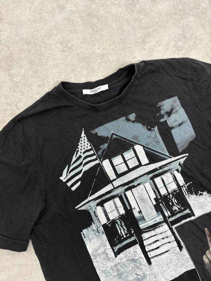 2010s Givenchy American House Gang Black T-Shirt by Riccardo Tisci LXhJYUT 4