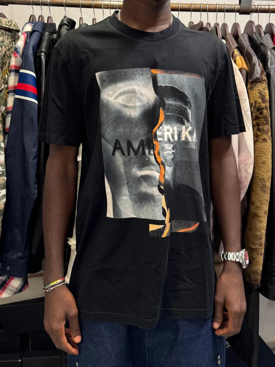SS2015 Givenchy Amerika Black T-Shirt by Riccardo Tisci EKcEUMv 1