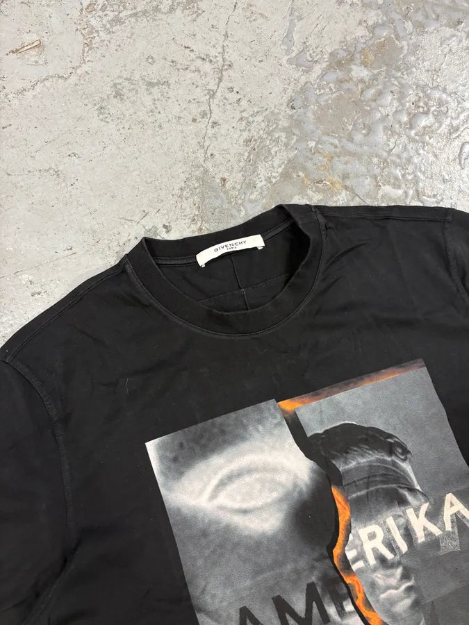 SS2015 Givenchy Amerika Black T-Shirt by Riccardo Tisci EKcEUMv 4