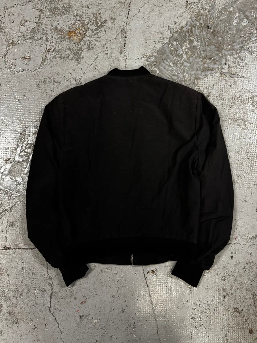 2010s Givenchy Black Bomber Nylon Jacket RAjtEfP 3