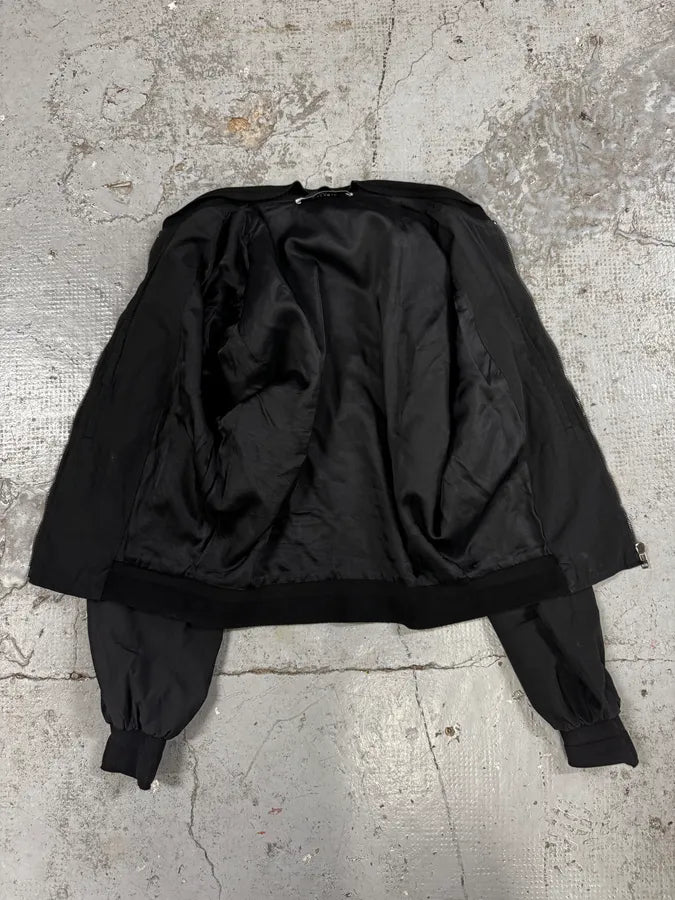 2010s Givenchy Black Bomber Nylon Jacket RAjtEfP 6