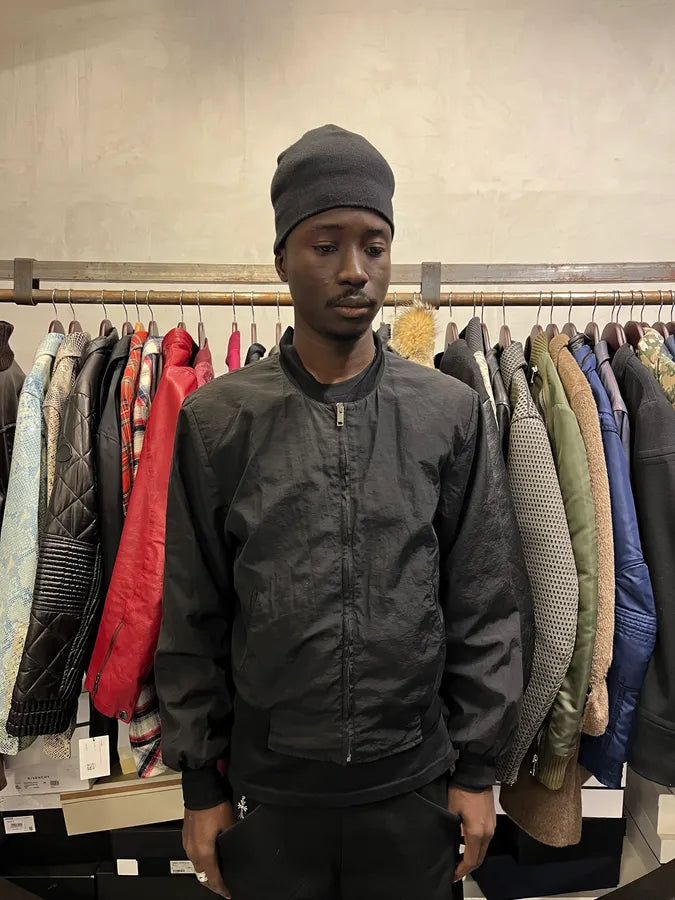 2010s Givenchy Black Bomber Nylon Jacket RAjtEfP 1