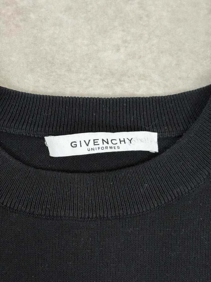 AW2023 Givenchy Black Guilded Buttons Sweater ytCkaEB 7