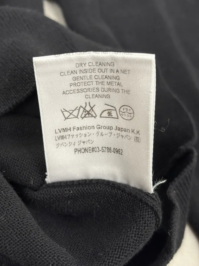 AW2023 Givenchy Black Guilded Buttons Sweater ytCkaEB 9