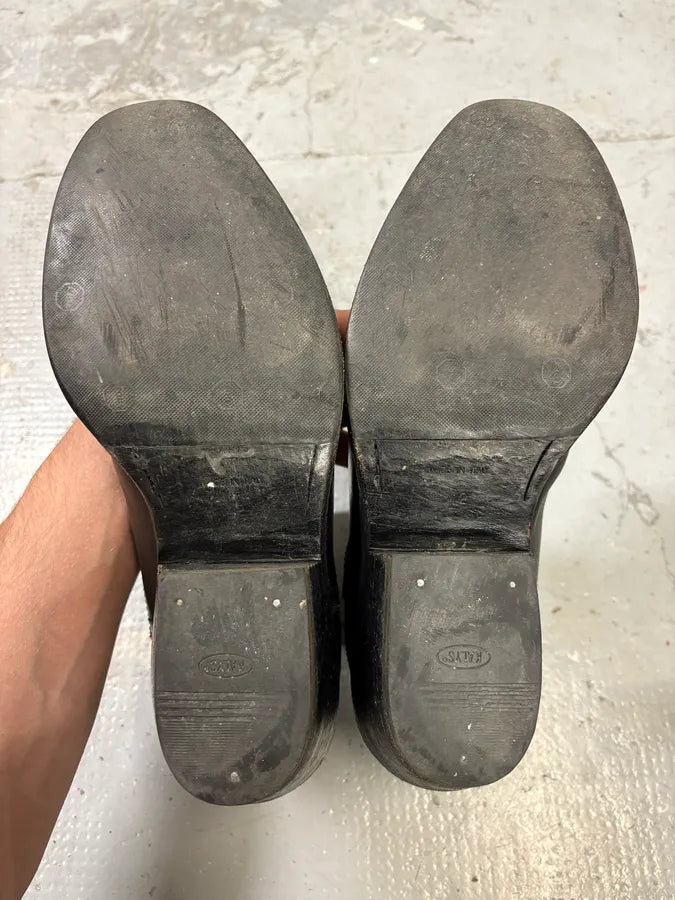 2010s Givenchy Black Leather Cuban Boots by Riccardo Tisci QyhDzIa 8