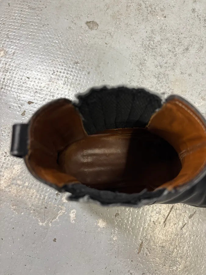 2010s Givenchy Black Leather Cuban Boots by Riccardo Tisci QyhDzIa 7