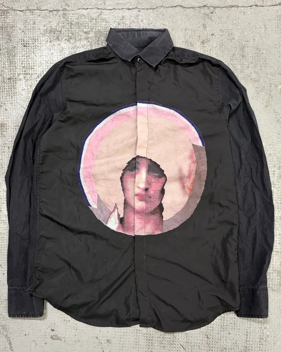 2010s Givenchy Black Madonna Shirt by Riccardo Tisci jJJjpKR 0