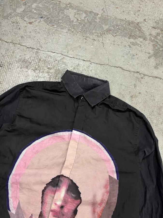 2010s Givenchy Black Madonna Shirt by Riccardo Tisci jJJjpKR 3