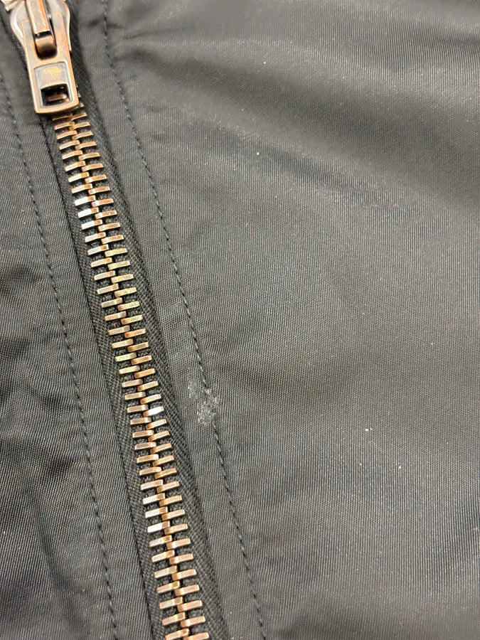 2010s Givenchy Black Nylon Bomber Cargo Pocket Jacket IZucJYI 10